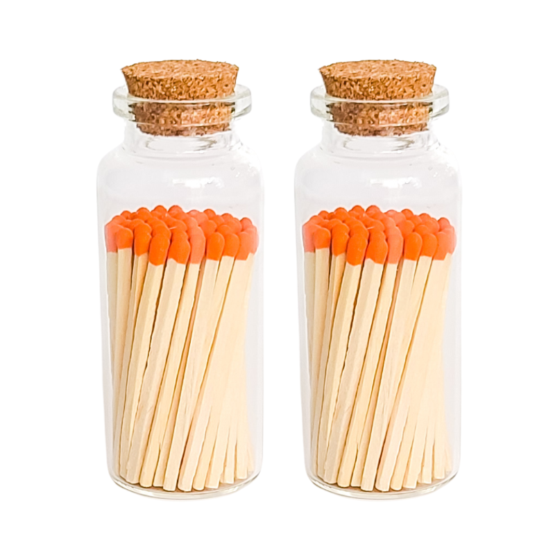 Orange Matches in Vial