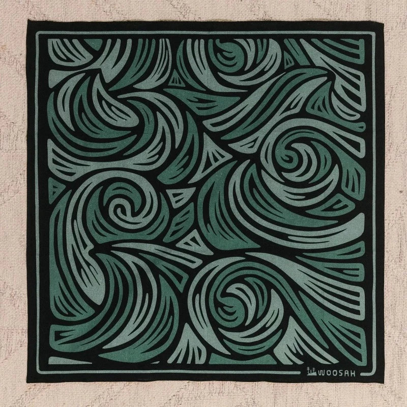 Waves | Cotton Bandana
