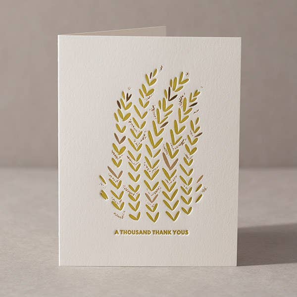 A Thousand Thank Yous | Card