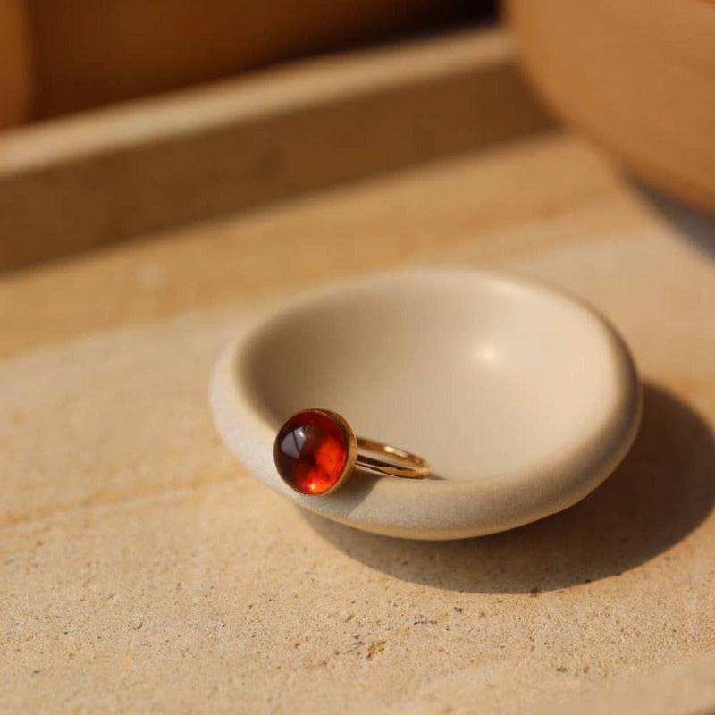 Amber Ring | Sz 8