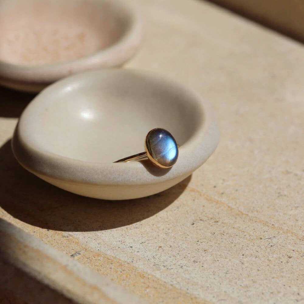 Labradorite Ring | Sz 8