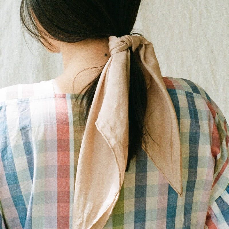 Mauve | Plant Dyed Silk Scarf