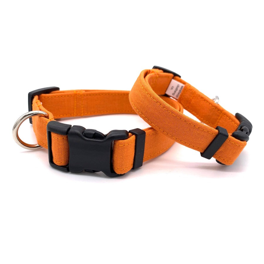 Orange Dog Collar | Medium