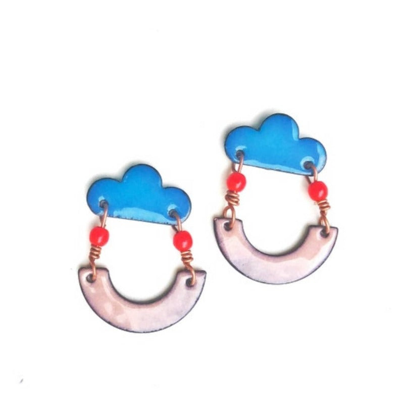 Rainy Day | Stud Dangle Earrings