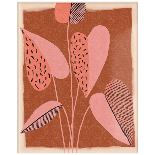 Pink Monstera | Art Print