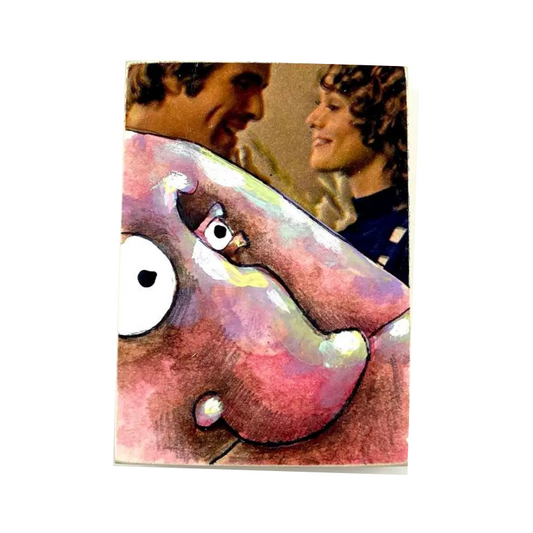 The 3rd Wheel... | Mixed Media on Woodblock