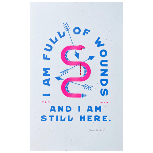 Still Here | Risograph Print