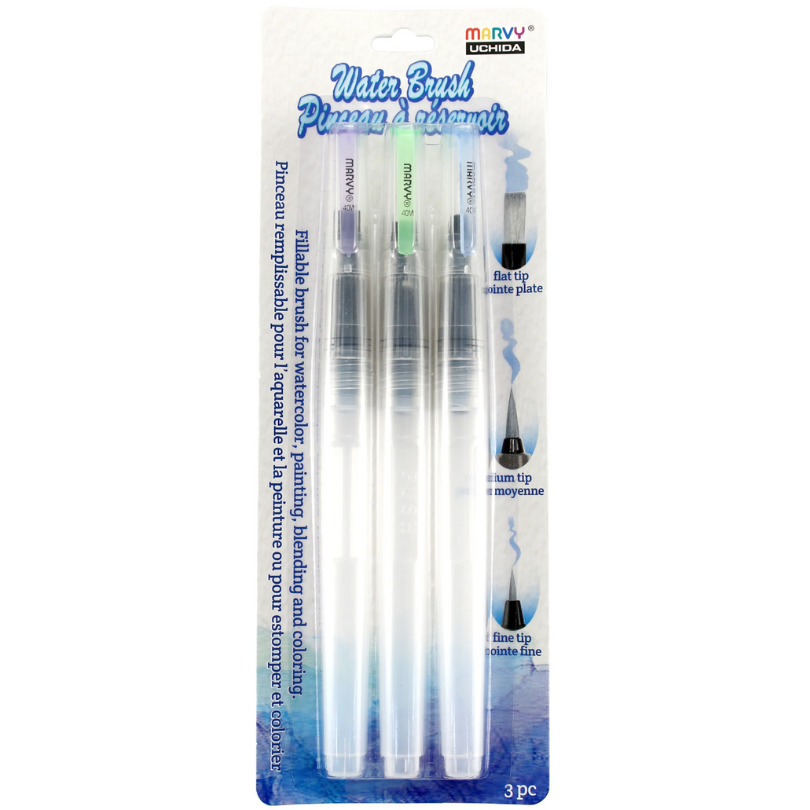 3 Piece Waterbrush Set