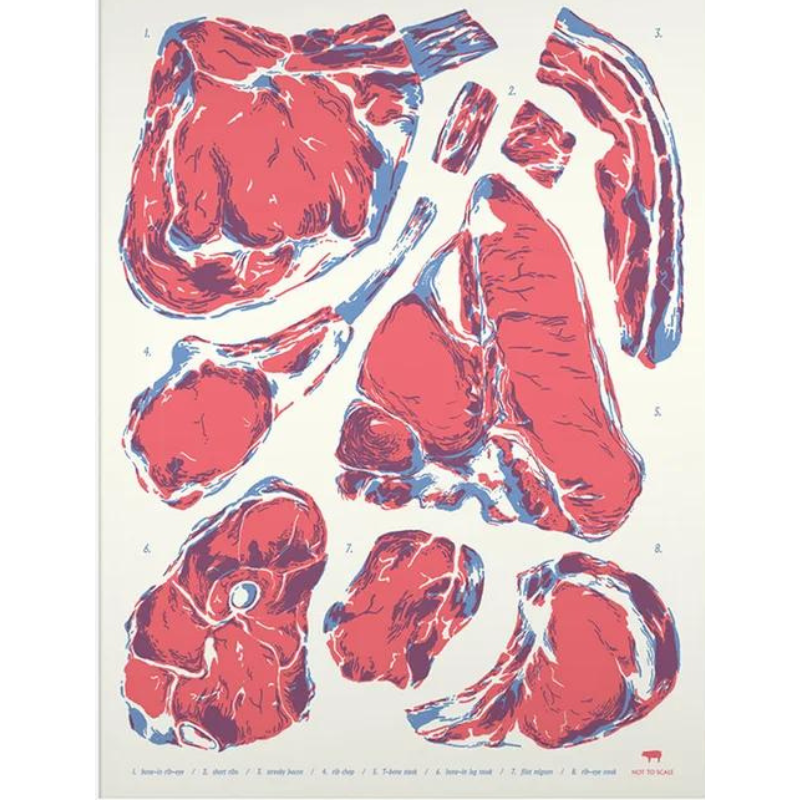 Meat No. 1 | Screenprint