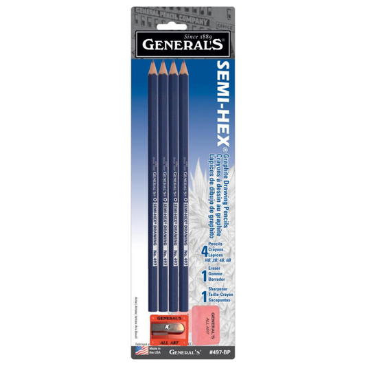 6 Piece Graphite Drawing Kit