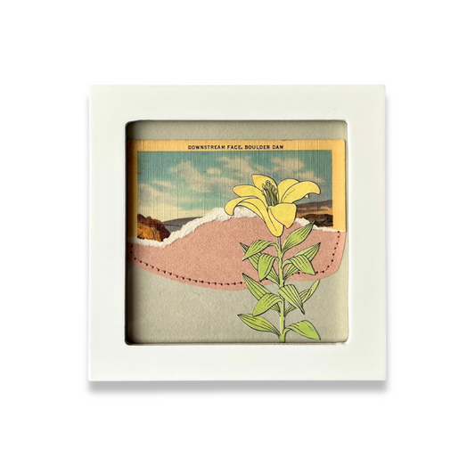 Downstream Face | Original Collage