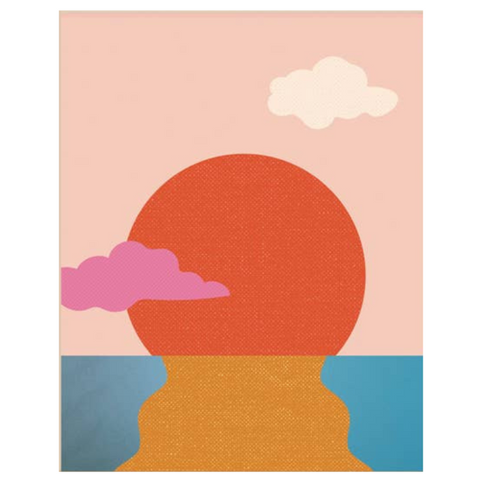 Water Sunset | Art Print