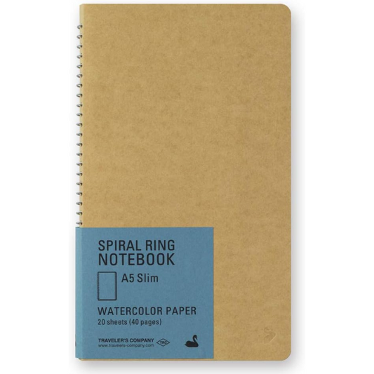 A5 Layflat Spiral Bound Watercolor Journal