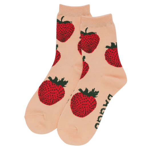 Crew Sock - Strawberry