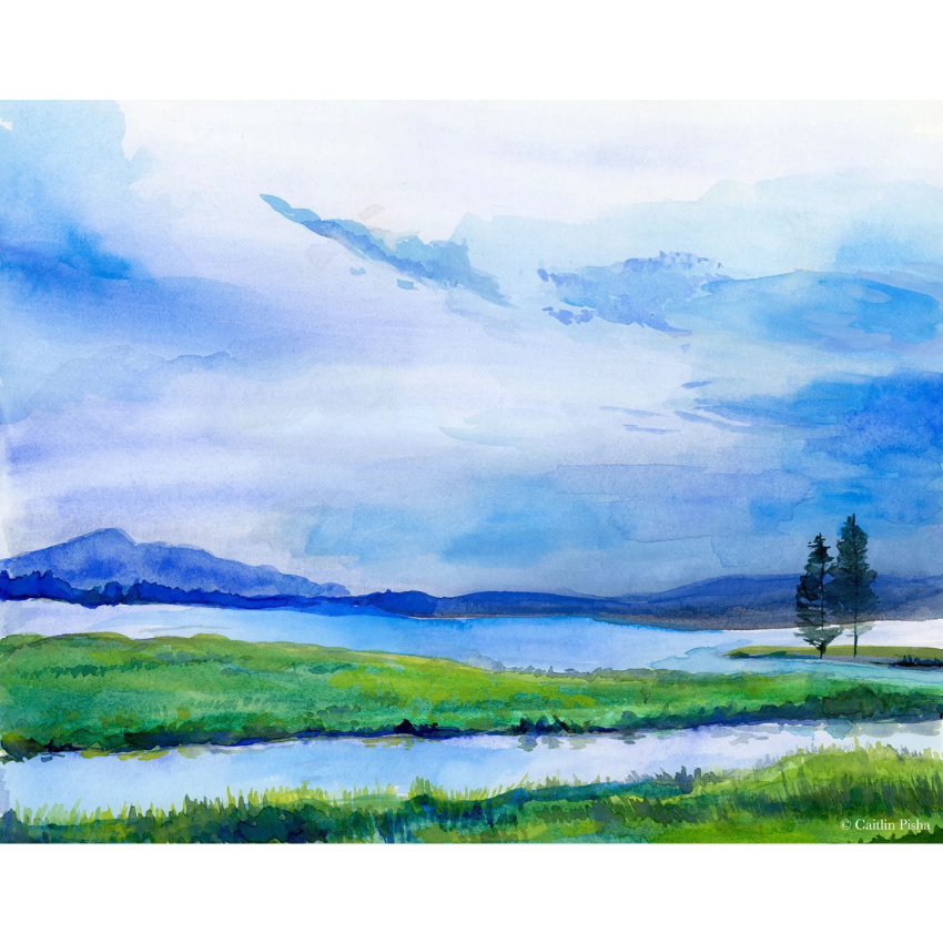 Lakeshore | Art Print