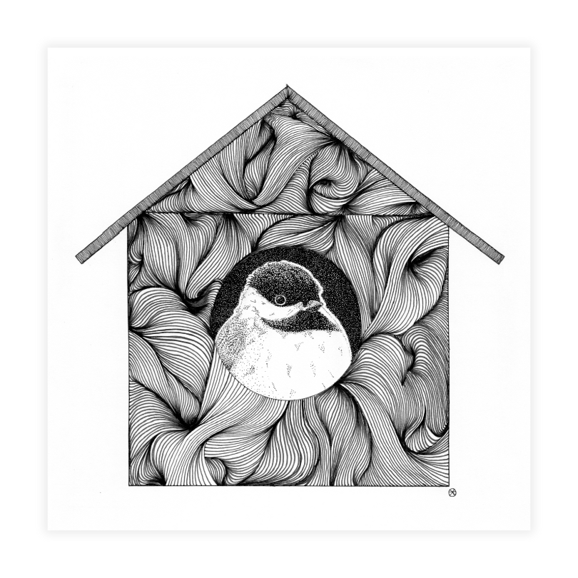 Chickadee | Art Print