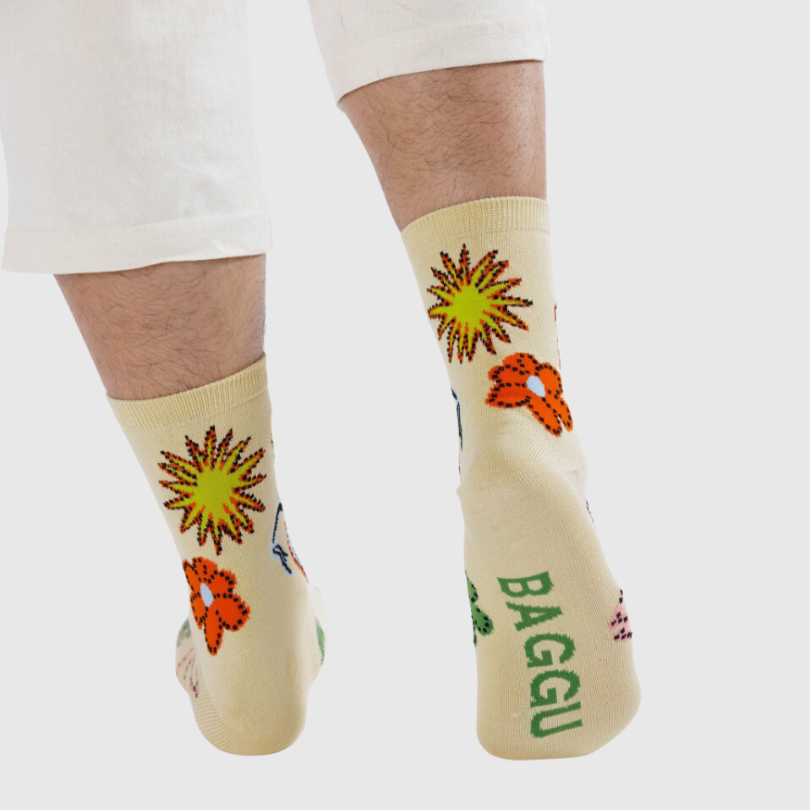 Crew Sock - Birds