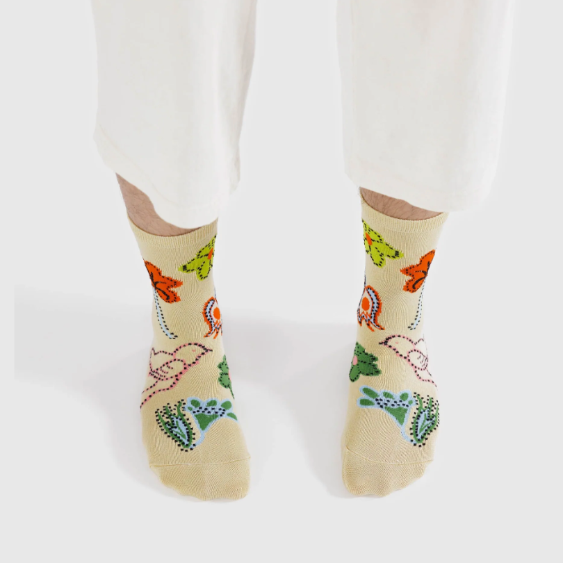 Crew Sock - Birds