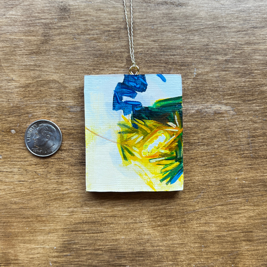 Yellow Light - Miniature Still Life Painting