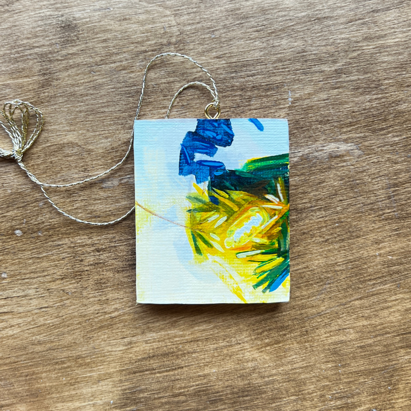 Yellow Light - Miniature Still Life Painting