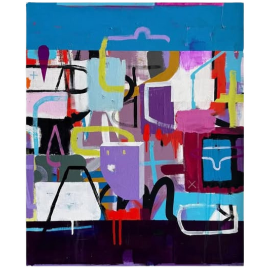 Sovereign - Mixed Media on Canvas
