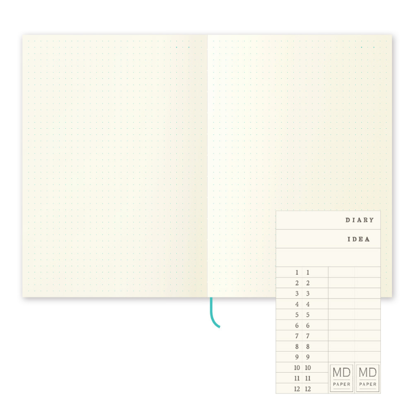 Dot Grid A5 Notebook