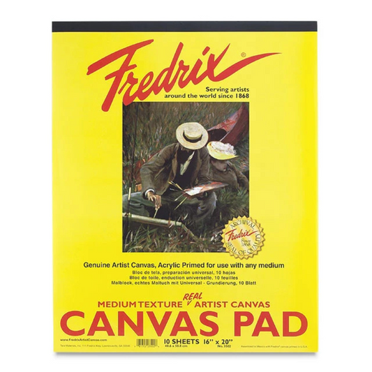 Fredrix Real Canvas Pad – 16x20