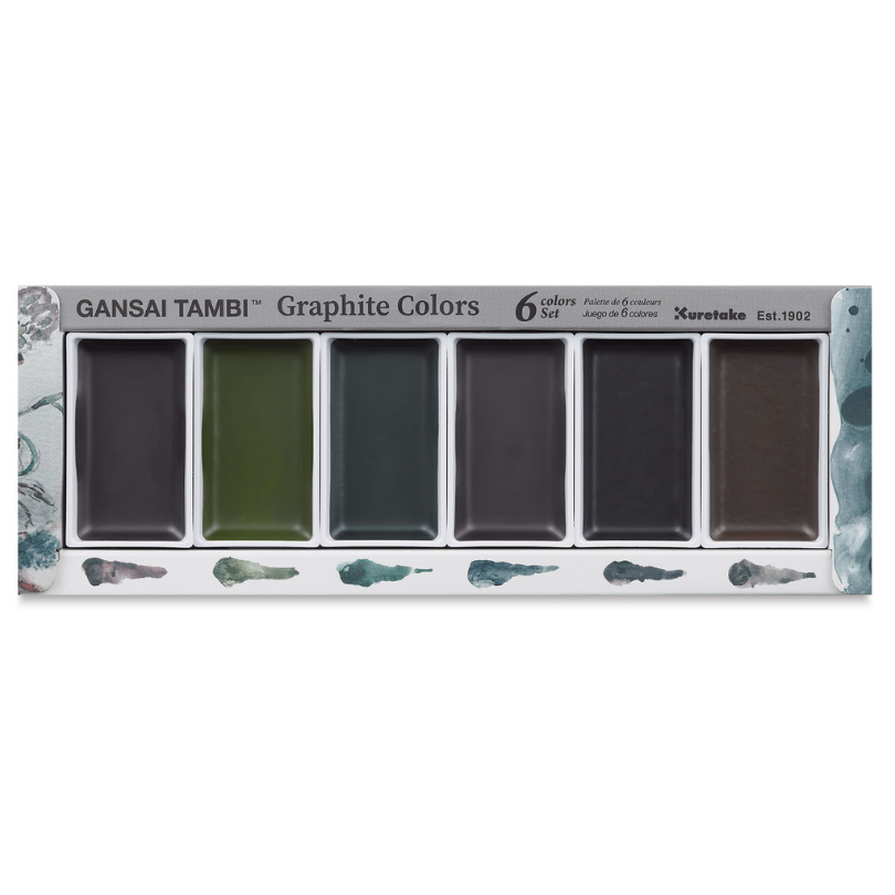 Gansai Tambi 6 Color Graphite Set