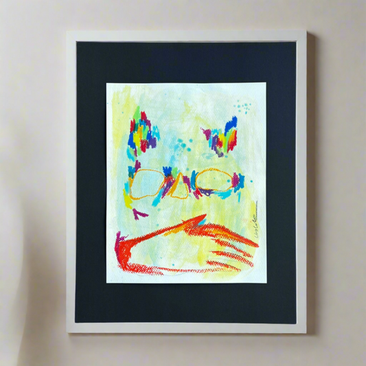 Ghost Fear | Mixed Media on Paper