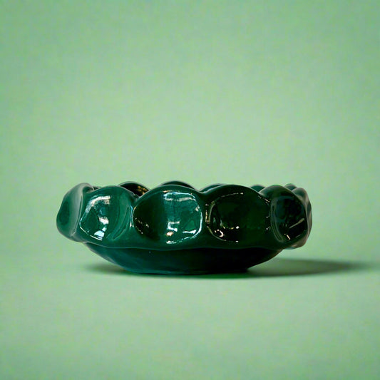 Exposed Coil Trinket Dish in Jungle