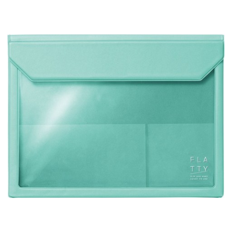 Flatty A5 Supply Case - Mint Green