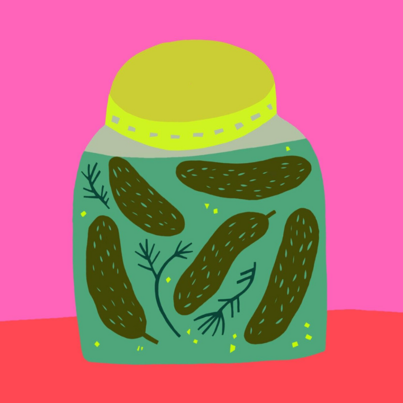 Pickle Jar | Vinyl Sticker