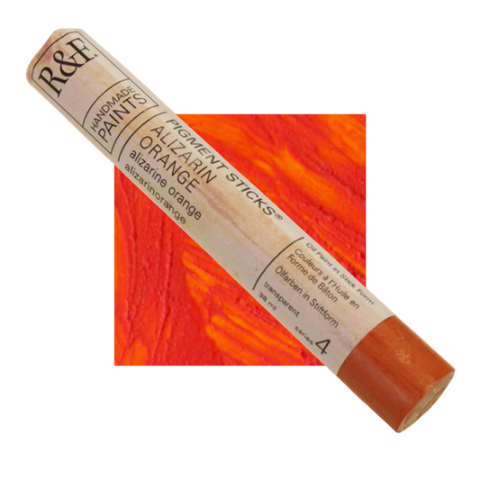 R&F Pigment Stick – Alizarin Orange (38ml)