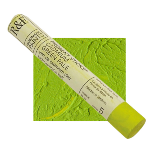 R&F Pigment Stick – Cadmium Green Pale (38ml)