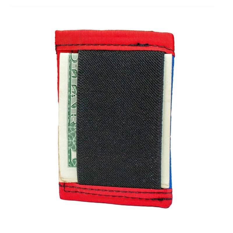 Skip Card Wallet - Red/Blue