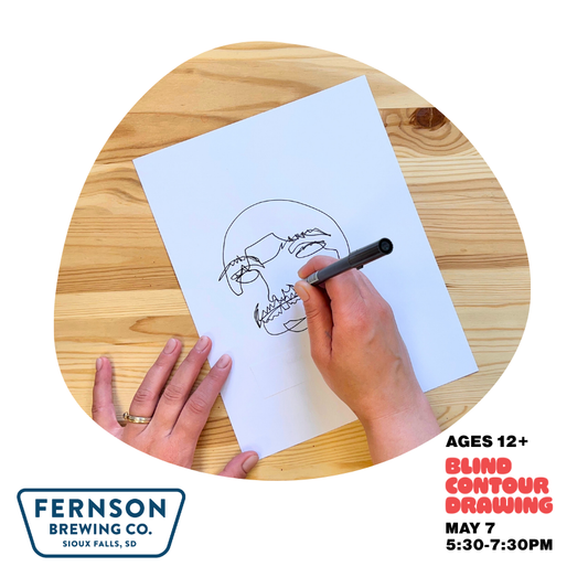 CraftEd Café - Blind Contour Drawing @ Fernson Brewing Co.