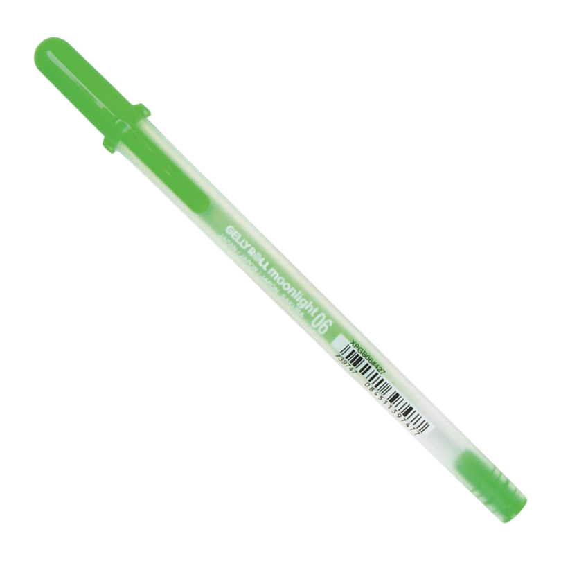 Gelly Roll Moonlight Pen - Fluorescent green