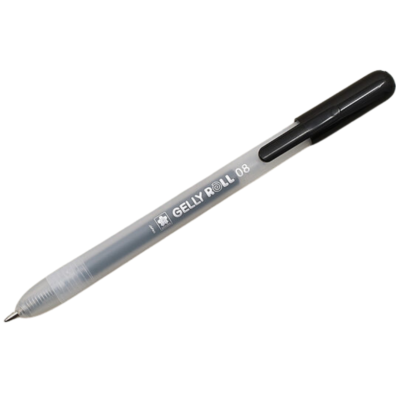 Gelly Roll Retractable Pen - Black