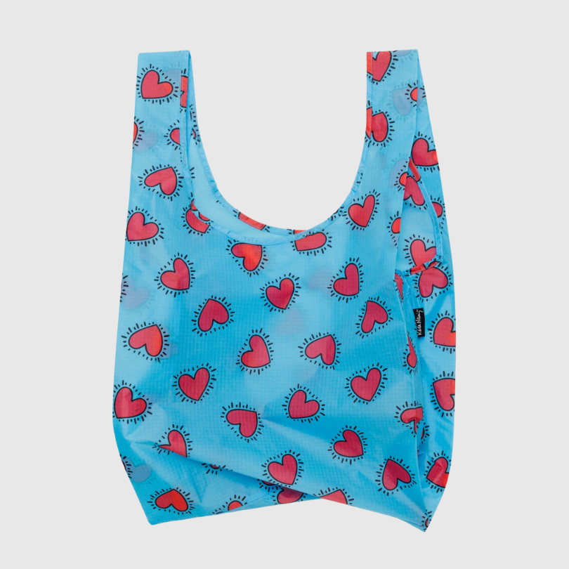 "The Standard" Reusable Tote - Keith Haring Hearts