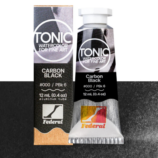 Tonic Watercolor – #000 Carbon Black