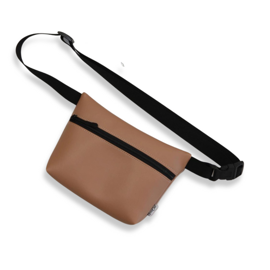 Camel Vegan Leather | Fanny Pack
