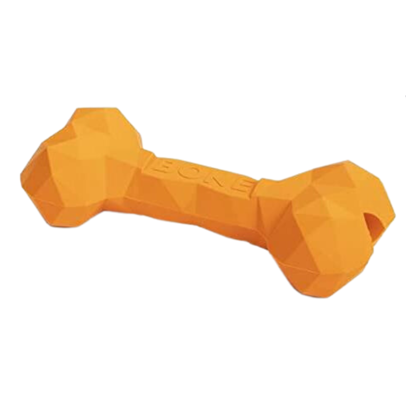 Orange | Medium Busy Buddy Bone