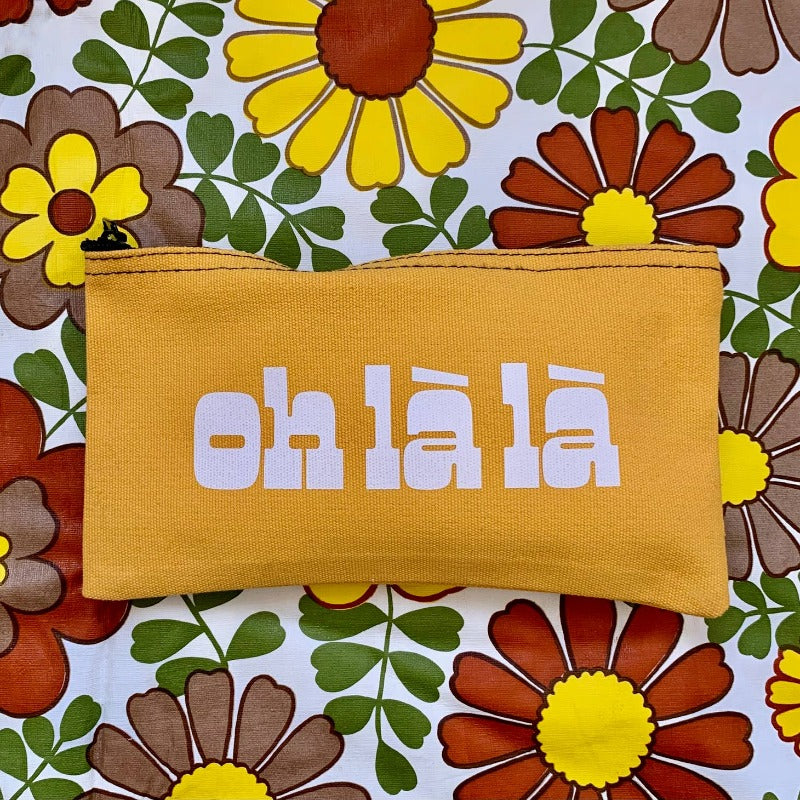 Oh là là -le in Yellow | Travel Pouch