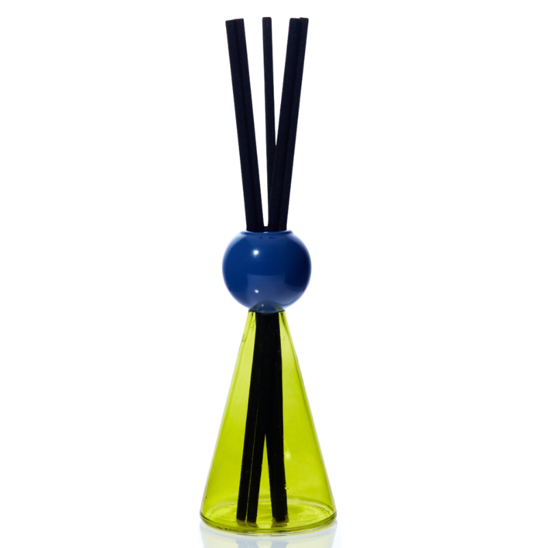 Disco Funky Glass Diffuser - Basil + Sweet Lime