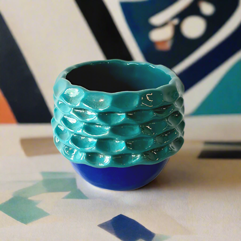 Exposed Coil Bowl in Viridian