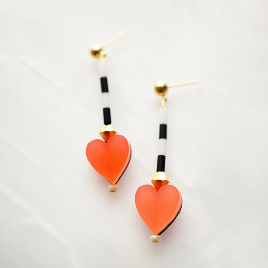 King of Hearts Statement Earrings