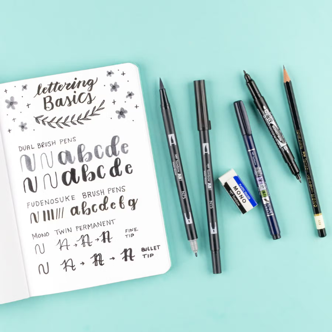 Beginner Lettering Set – Rose + Eugene Presents