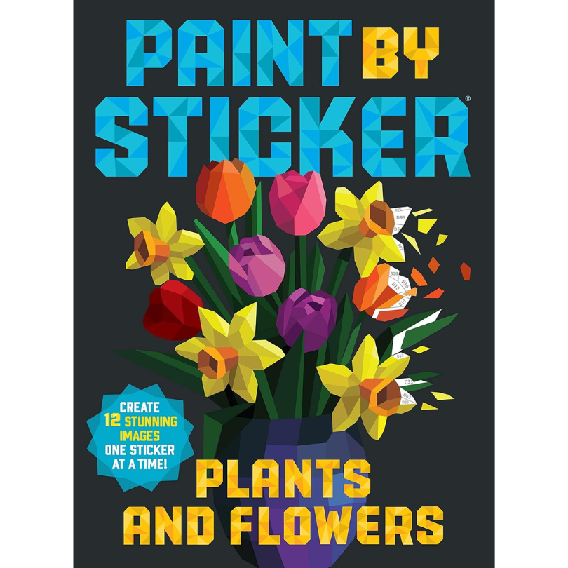 Paint by Sticker: Plants and Flowers