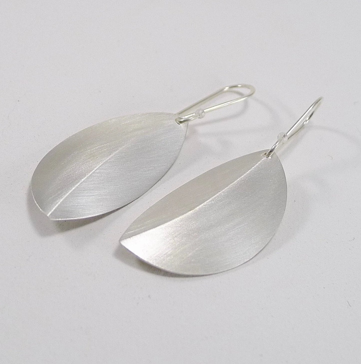 Silver Leaf Earrings