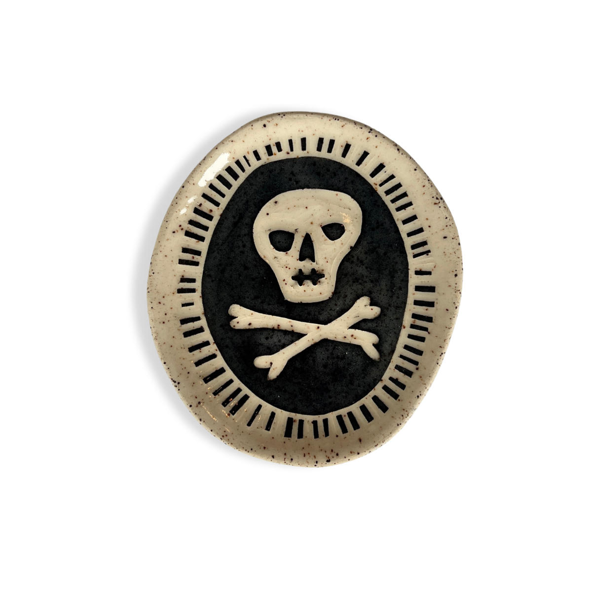 Skull and Crossbones | Ceramic Tray